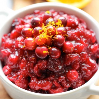 Cranberry Orange Sauce - Damn Delicious