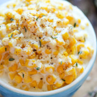 Slow Cooker Creamed Corn - Damn Delicious