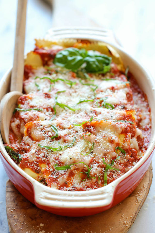 Baked Ravioli - Damn Delicious