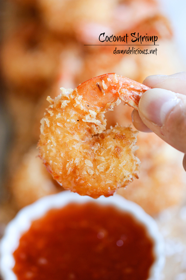 Coconut Shrimp - You won't believe how easy this is to make, and it’s so much cheaper and tastier to make it right at home!