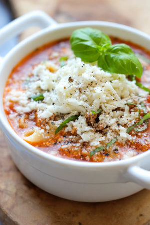 Lasagna Soup - Damn Delicious