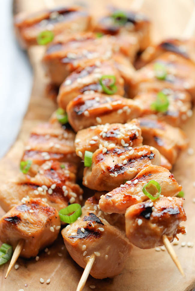 Chicken Teriyaki Kabobs