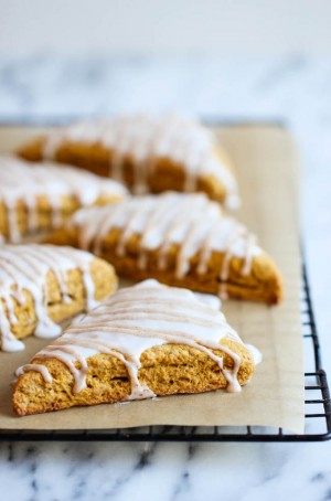 Starbucks Pumpkin Scones Copycat Recipe - Damn Delicious