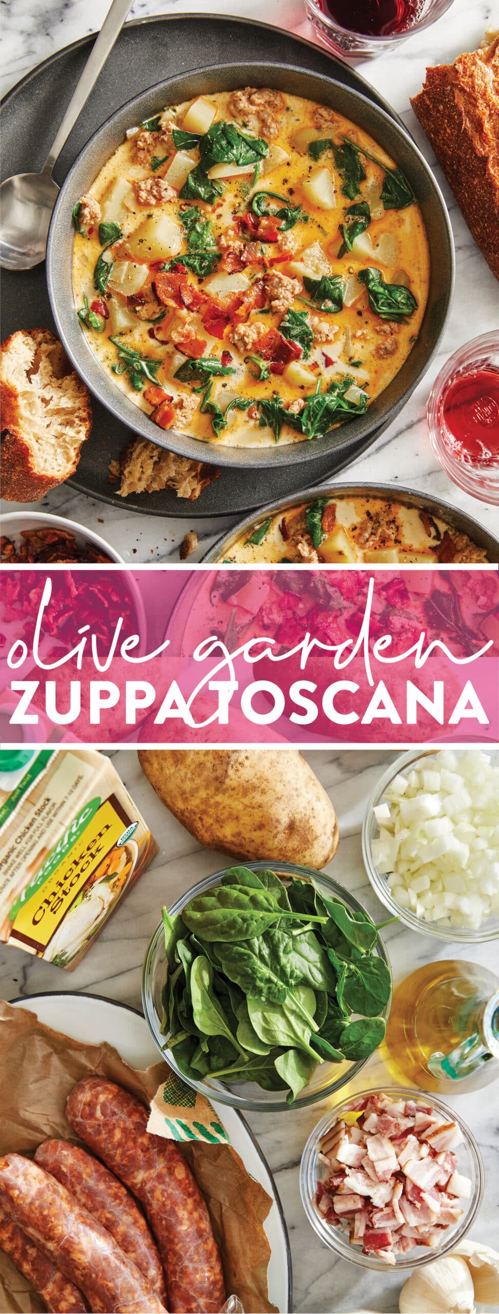 Olive Garden Zuppa Toscana Copycat Recipe Damn Delicious