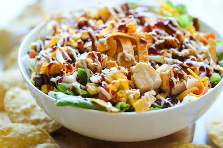 Bbq Chicken Salad Damn Delicious