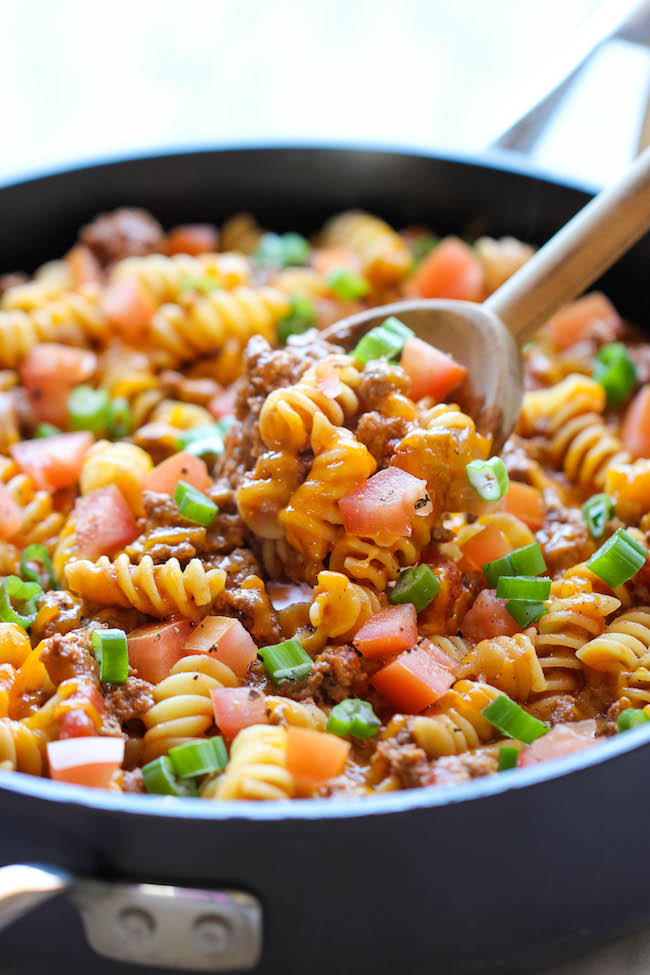 Easy Ground Beef and Bacon Skillet Recipe: Only One Pan