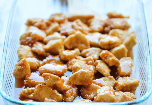 Baked Sweet and Sour Chicken - Damn Delicious