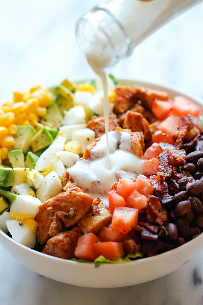 BBQ Chicken Cobb Salad – Easy recipes
