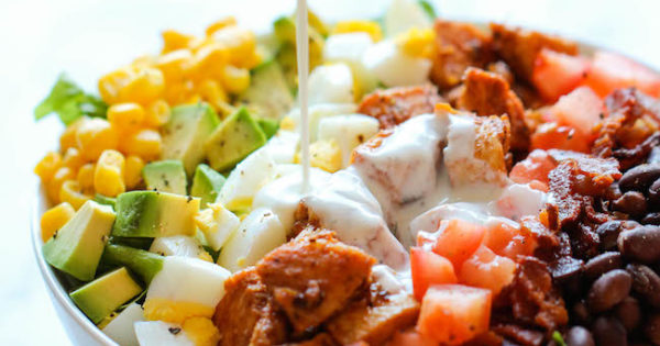 Bbq Chicken Cobb Salad Damn Delicious