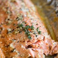 Honey Salmon in Foil