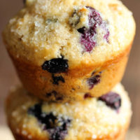Blueberry Vanilla Muffins