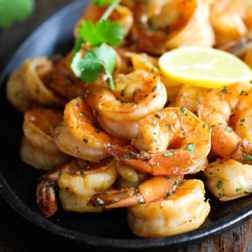 Sweet Lemon Shrimp Damn Delicious