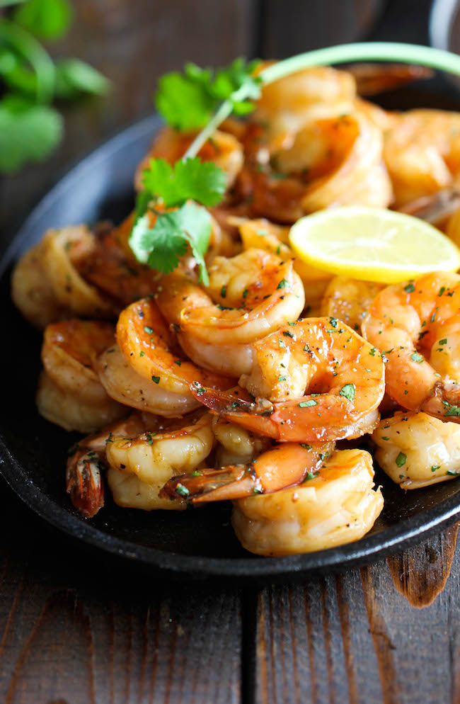 Sweet Lemon Shrimp