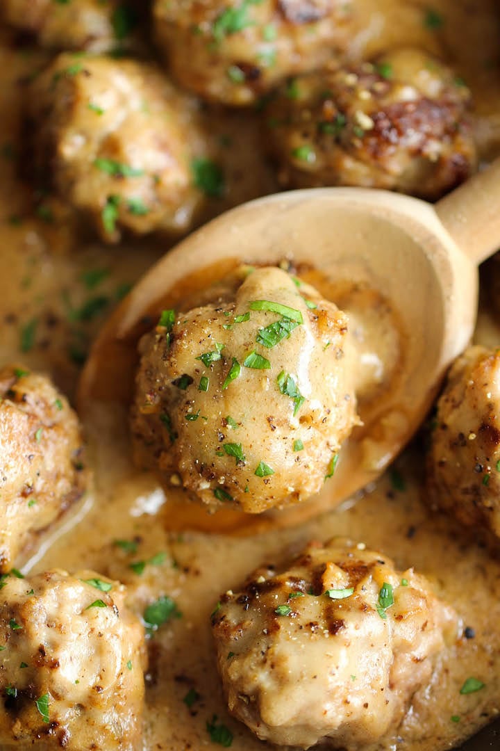 Swedish Meatballs - Damn Delicious