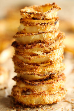 Oven Baked Onion Rings