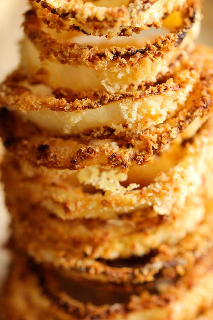 Crispy Fried Onion Rings - Grandbaby Cakes