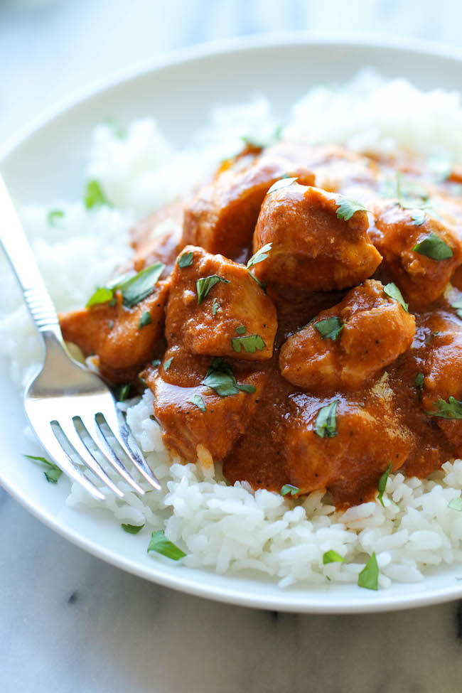 Slow Cooker Butter Chicken Damn Delicious