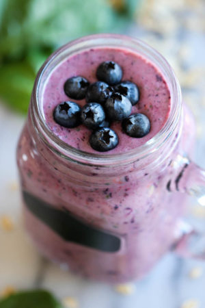 Berry Green Smoothie - Damn Delicious