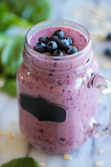 Berry Green Smoothie - Damn Delicious