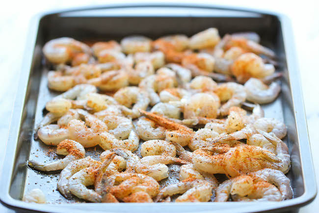 Shrimp Cobb Salad with Cilantro Lime Vinaigrette - Damn Delicious