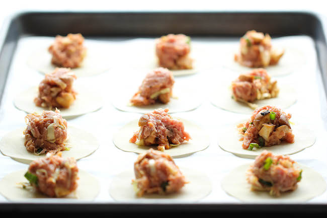 Potstickers - Homemade potstickers are easier to make than you think, and they taste 10000x better than the store-bought ones!