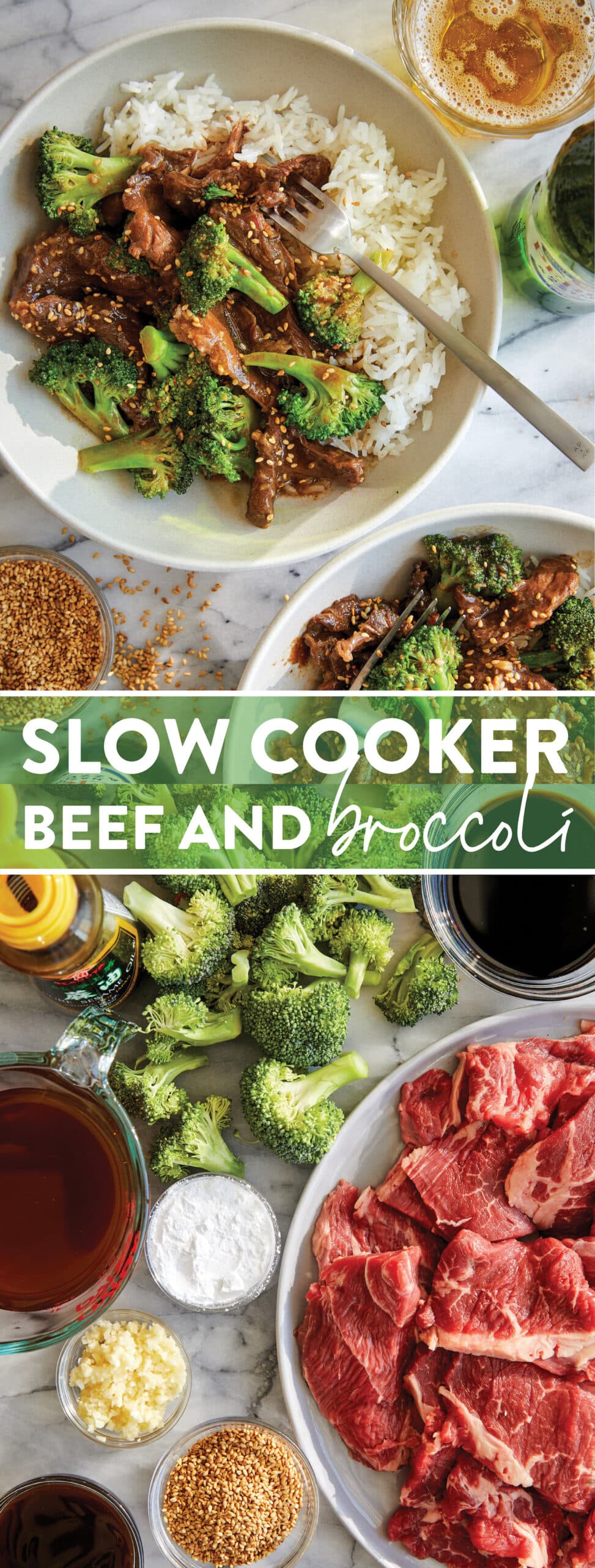 Slow Cooker Beef and Broccoli Damn Delicious