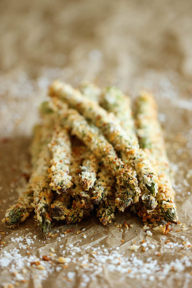 baked asparagus fries