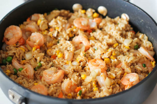 Shrimp Fried Rice - Damn Delicious