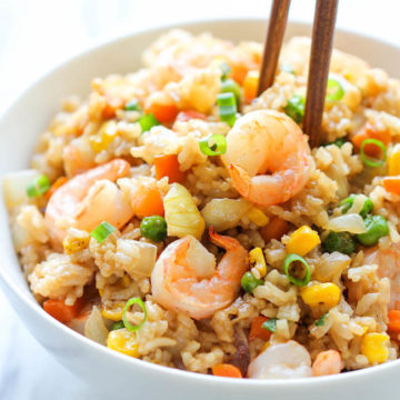 Recipe Shrimp Fried Brown Rice Ebony