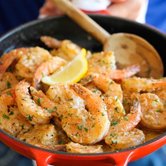 Garlic Butter Shrimp - Damn Delicious