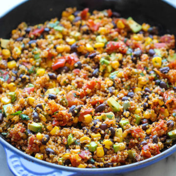 One Pan Mexican Quinoa Damn Delicious