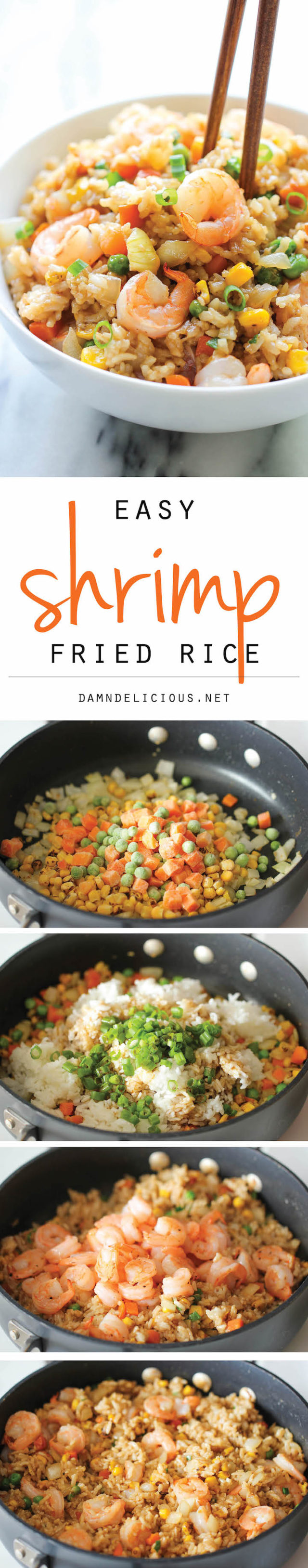 Shrimp Fried Rice - Damn Delicious
