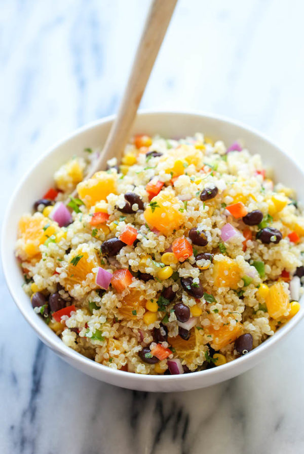 Black Bean Quinoa Salad - Damn Delicious