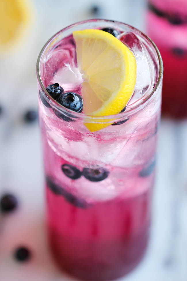 Blueberry Lemonade - Damn Delicious