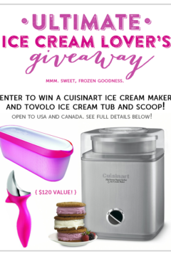 Ice Cream Lover’s Giveaway!