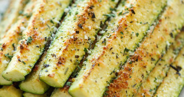 Baked Parmesan Zucchini Image 1