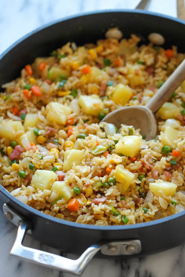 Pineapple Fried Rice Damn Delicious