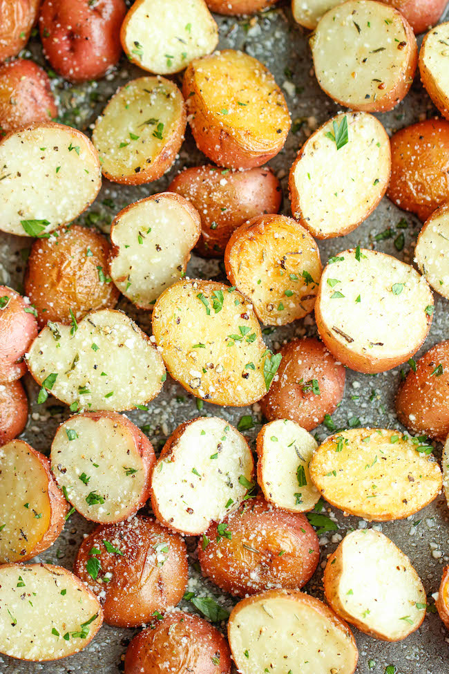 Oven Roasted Red Bliss Potatoes - Fresh April Flours