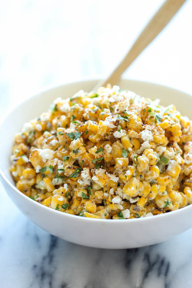 SPICY CHARRED STREET CORN {ELOTE} DIP < Call Me PMc