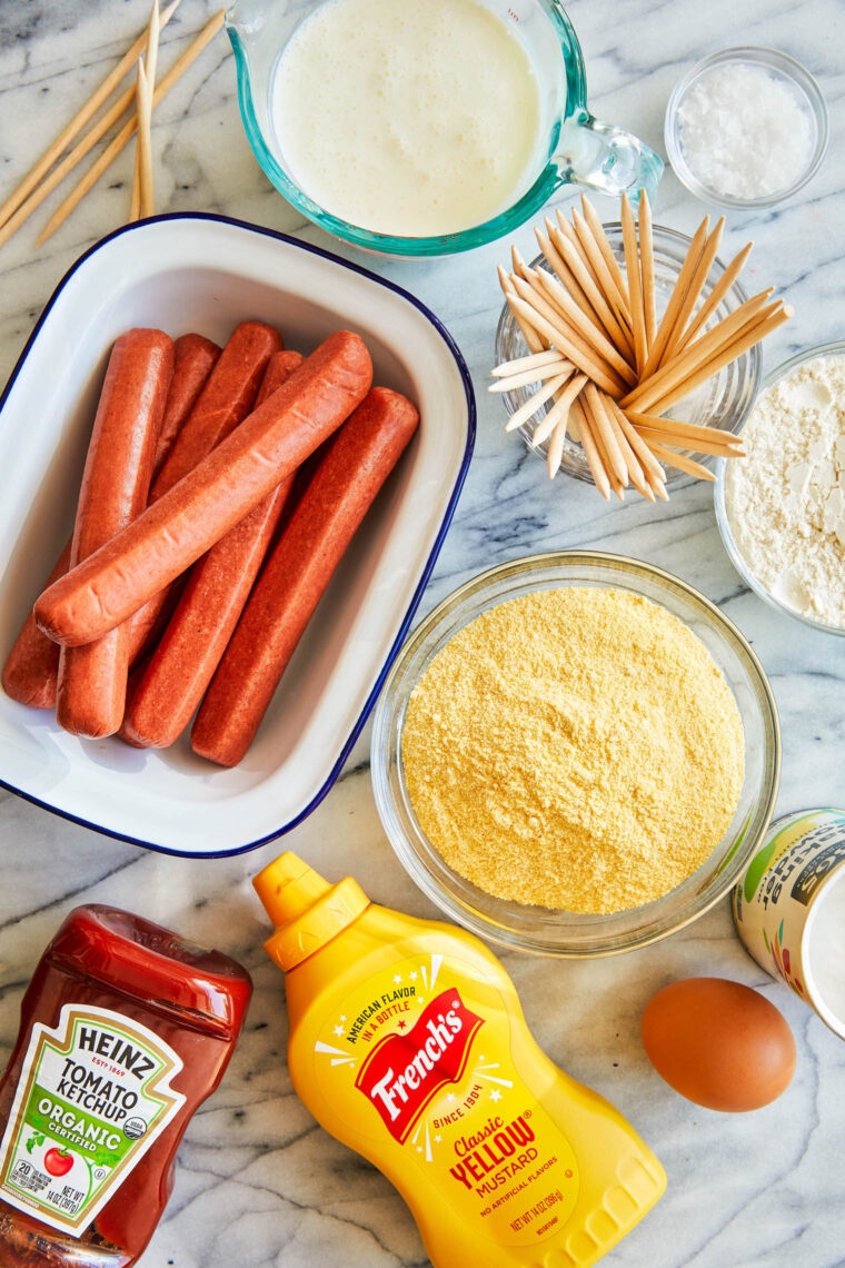 Homemade mini corn outlet dogs