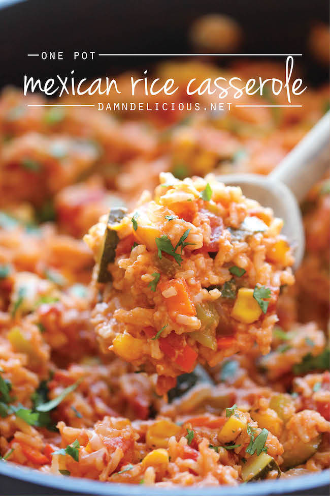 Mexican rice casserole online instant pot