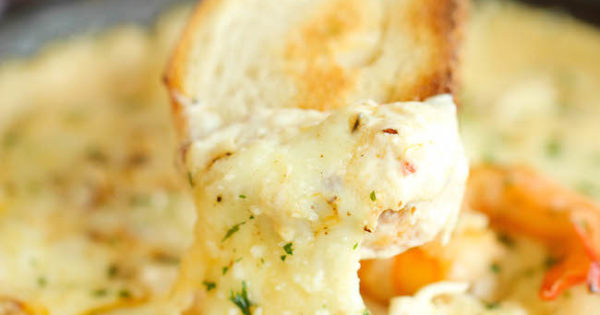 Shrimp Scampi Dip Damn Delicious