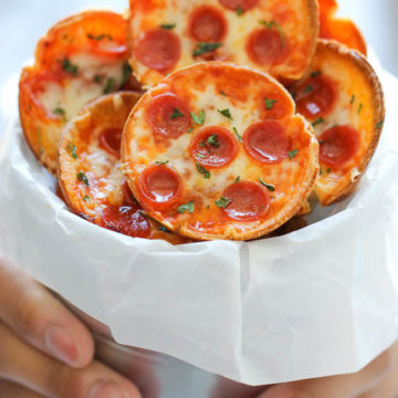 Mini Deep Dish Pizzas Damn Delicious