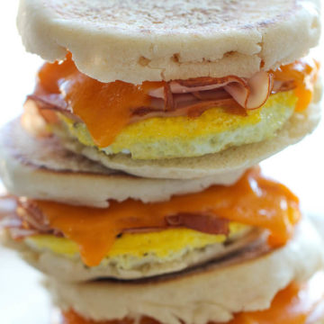 Freezer Breakfast Sandwiches - Damn Delicious