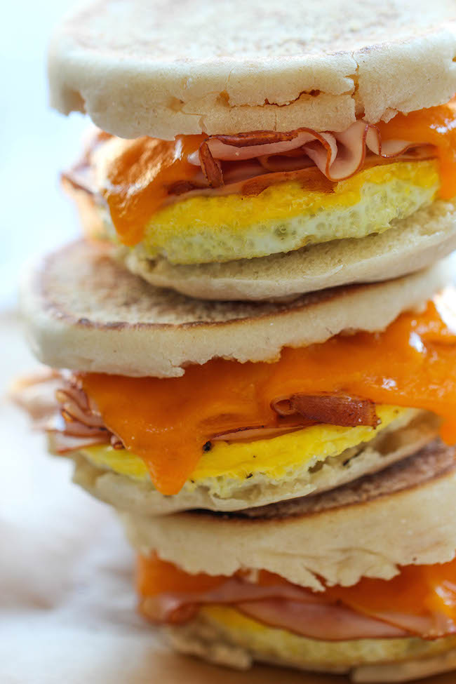 Make-Ahead Freezer Breakfast Sandwiches - The Real Food Dietitians