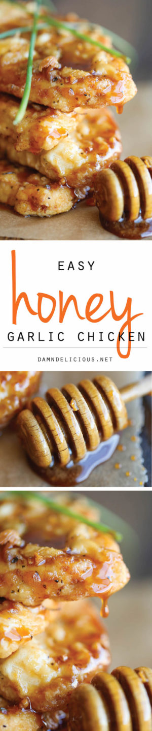 Honey Garlic Chicken - Damn Delicious