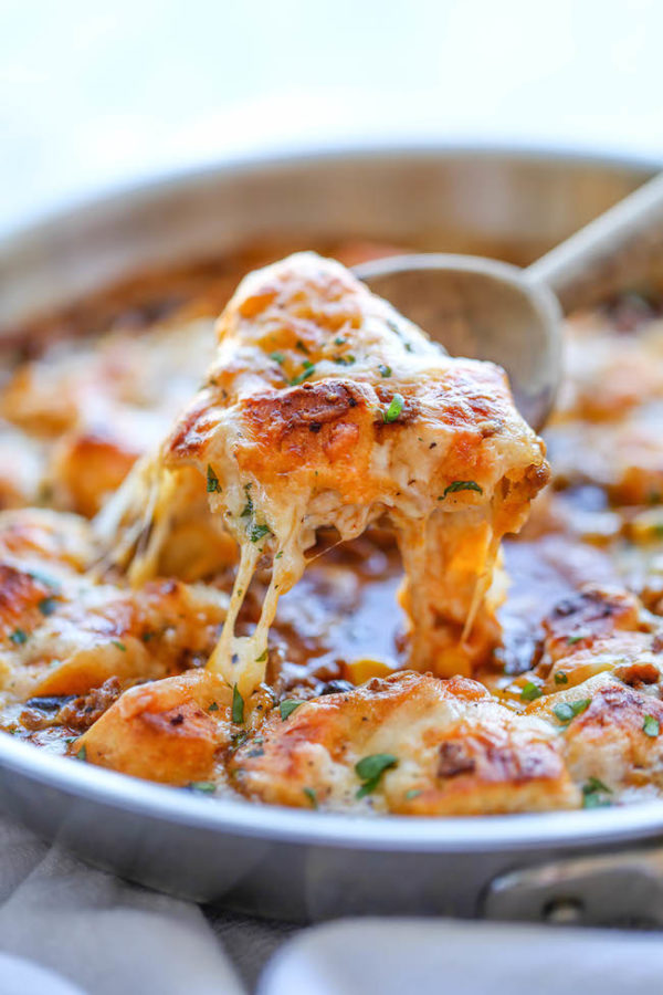 One Pan Enchilada Bake Damn Delicious