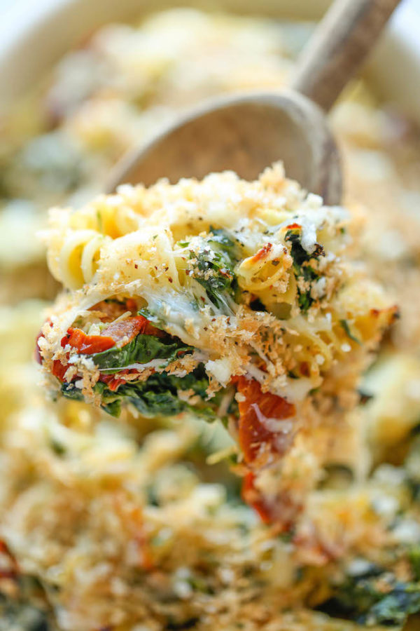 Chicken Florentine Artichoke Bake Damn Delicious