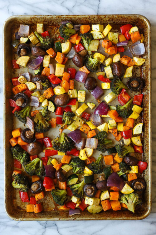 Roasted Vegetables - Damn Delicious