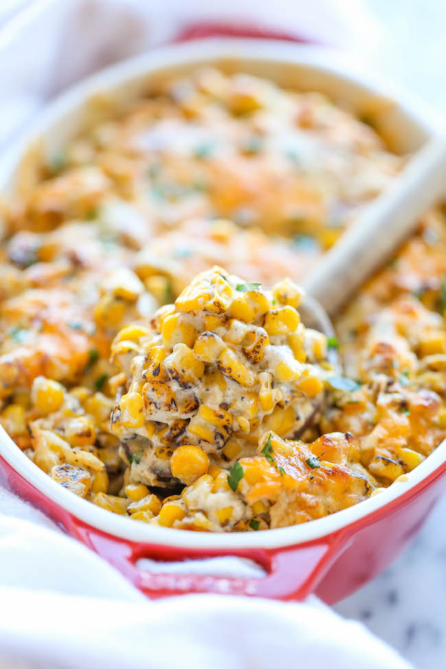 Slow Cooker Creamed Corn - Damn Delicious